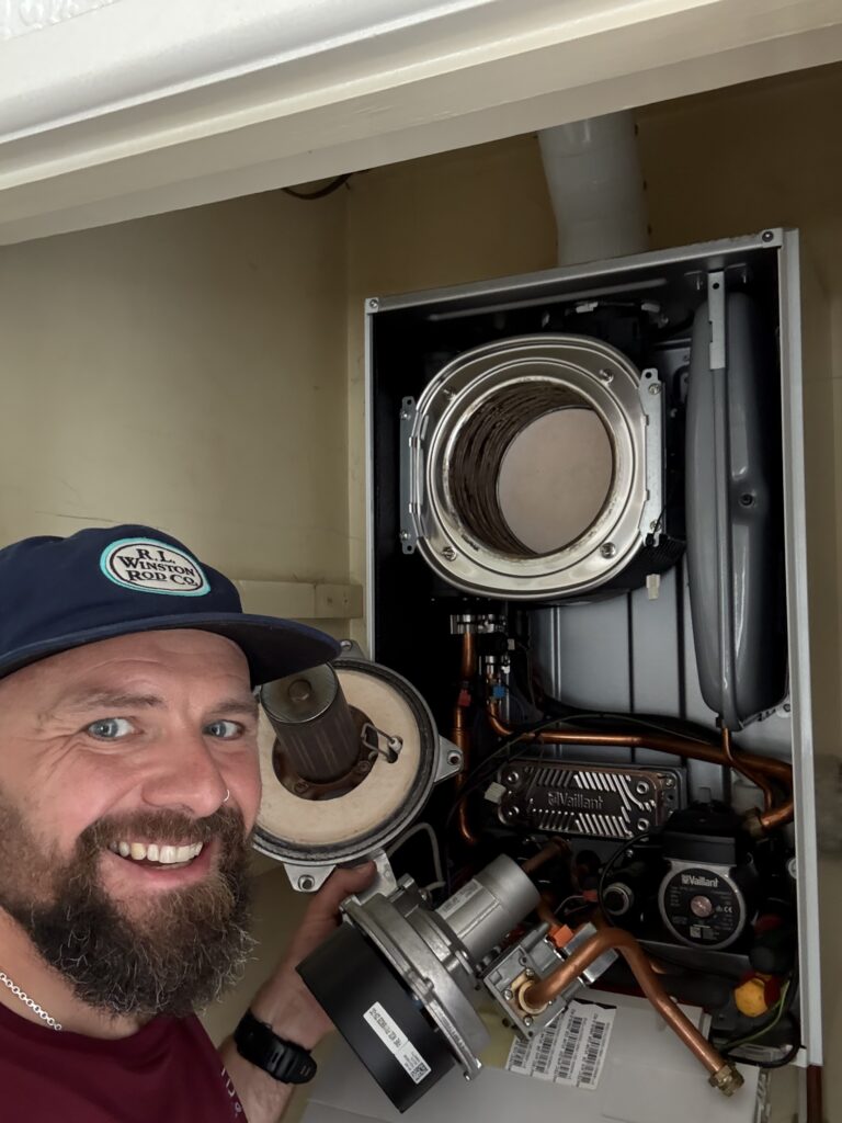 Vaillant boiler repair and service in Exmouth.