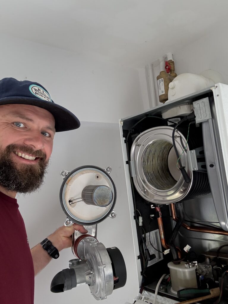 Ideal vogue combi boiler install service in Lympstone