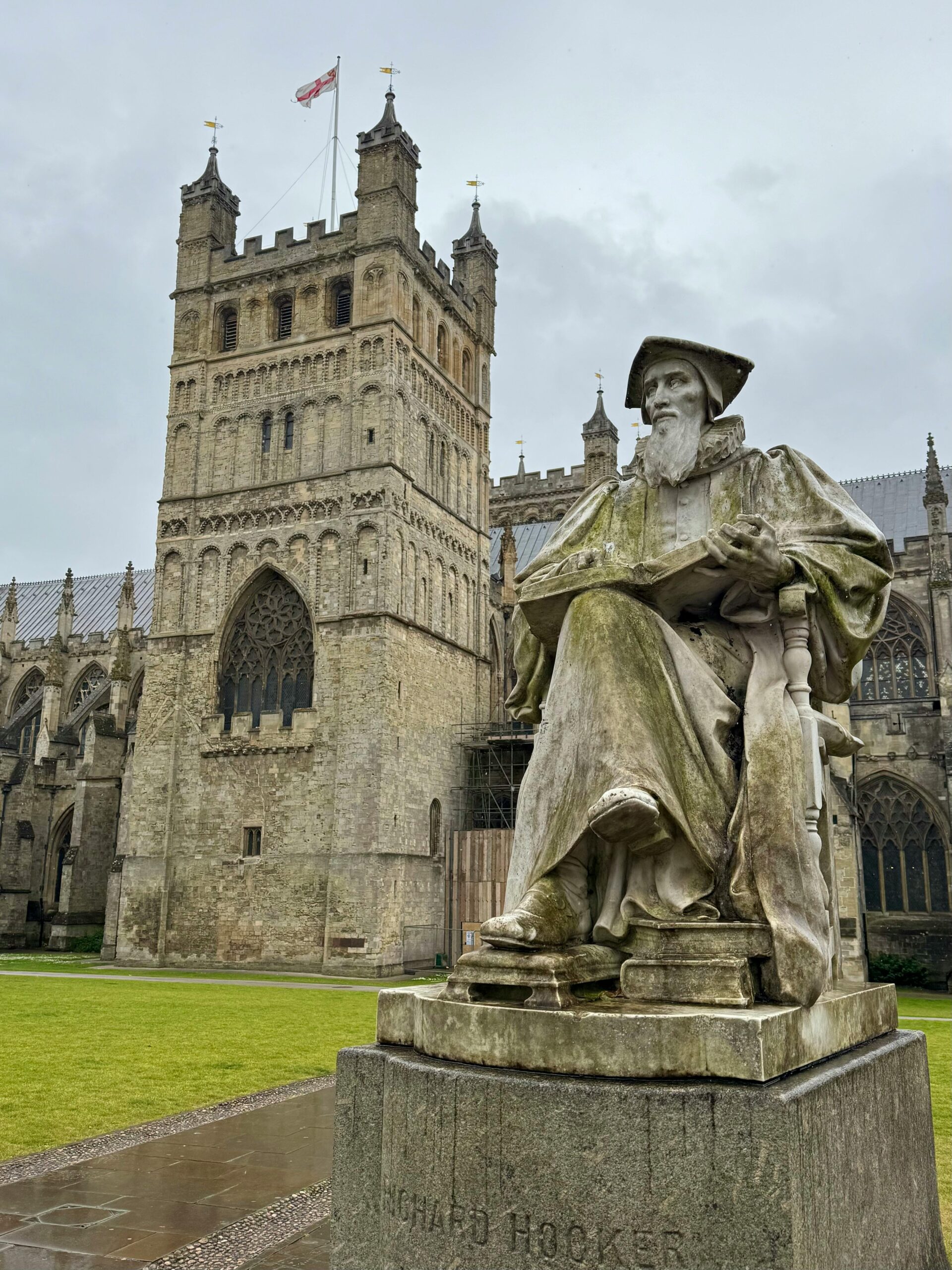 Exeter Cathedral the heart of the location we cover for our plumbing and heating services.