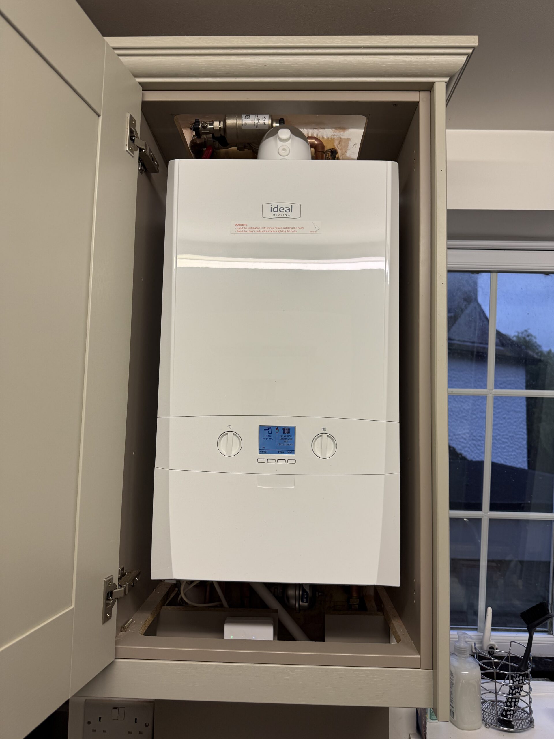 boiler install exmouth