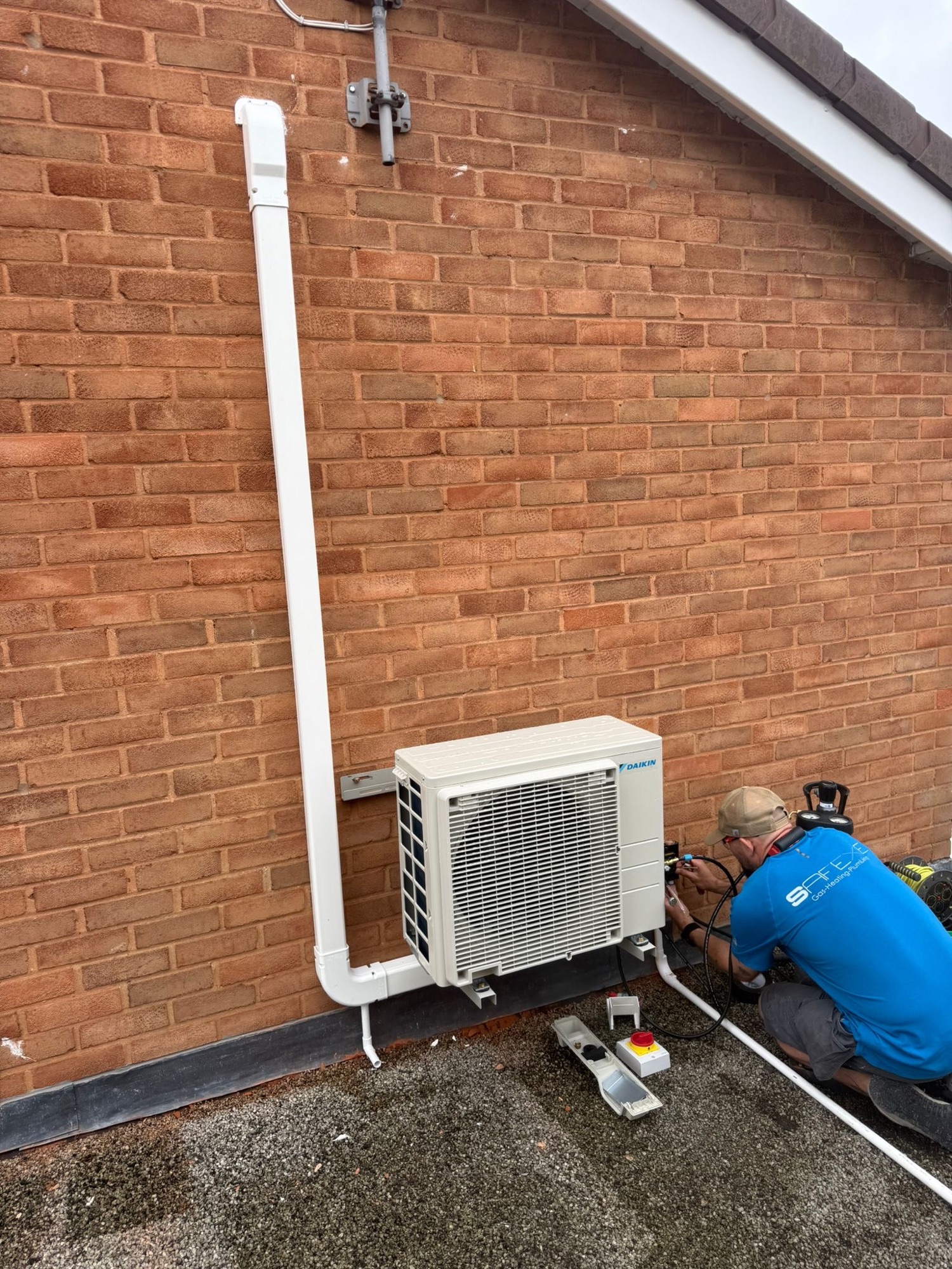 Premium Daikin air conditioning installation providing efficient heating, cooling and Wi-Fi-ready smart control